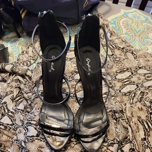 Qupid Strappy Stilleto Heels